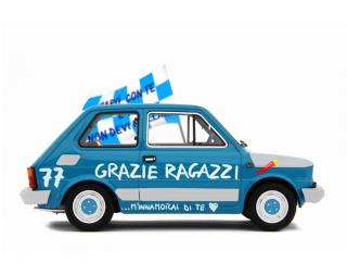 Fiat 126 Personal Forza Napoli Laudoracing 1:18 Resinemodell (Türen, Motorhaube... nicht zu öffnen!)